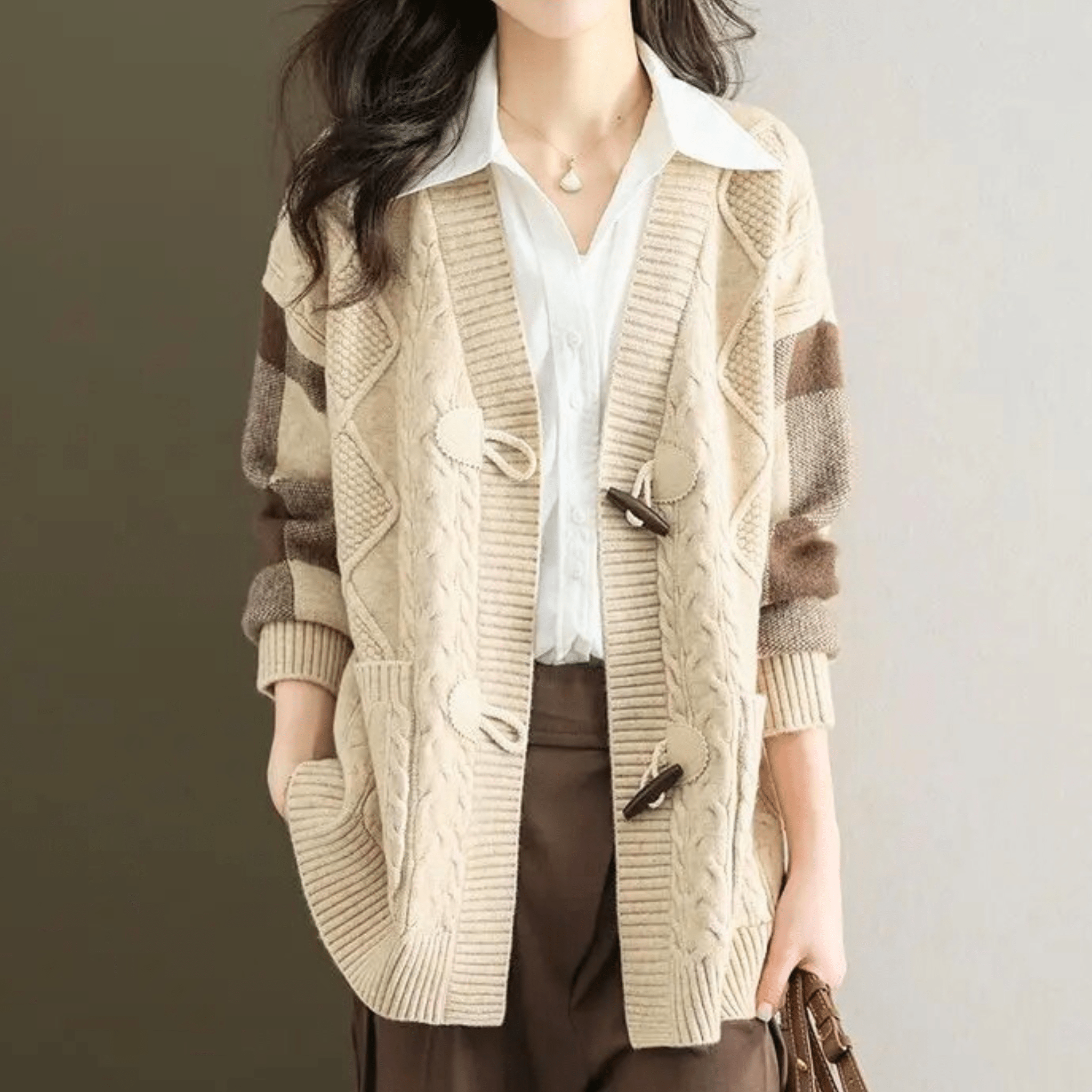 Blaire Elegant Cardigan with Pockets for Women