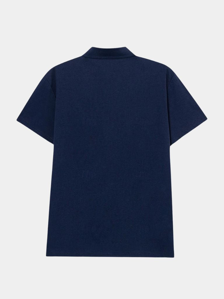 Navy Windsor Polo for Men