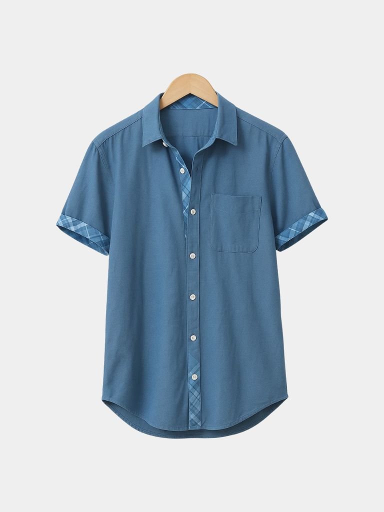 Ocean Detail Casual Shirt for Men