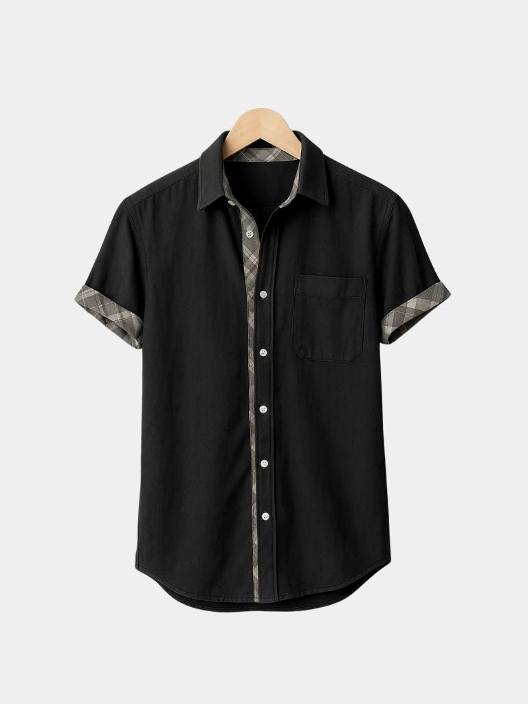 Ocean Detail Casual Shirt for Men