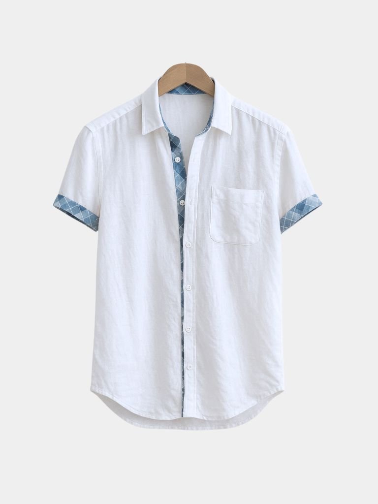 Ocean Detail Casual Shirt for Men
