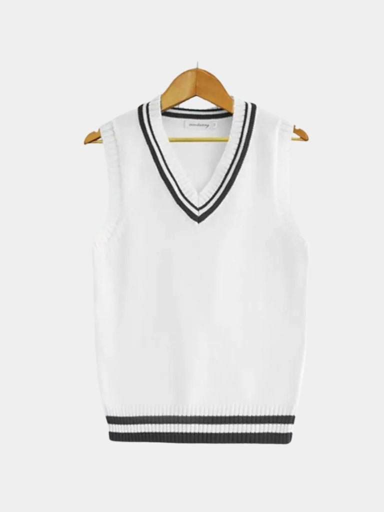 Old Money Essential Knit Vest for Men
