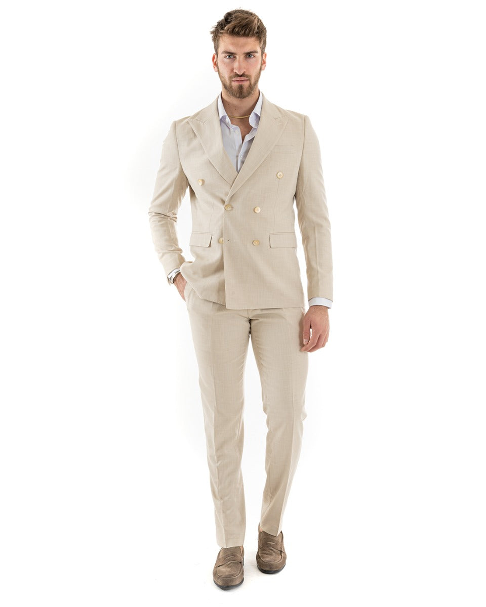 Elegant set of jacket and trousers for men