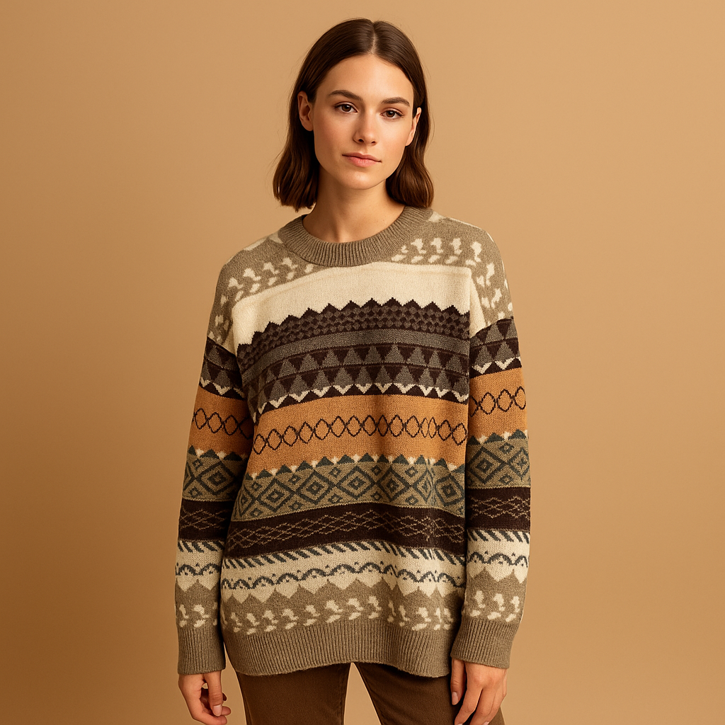 Oversized knit sweater for women | Giovanna