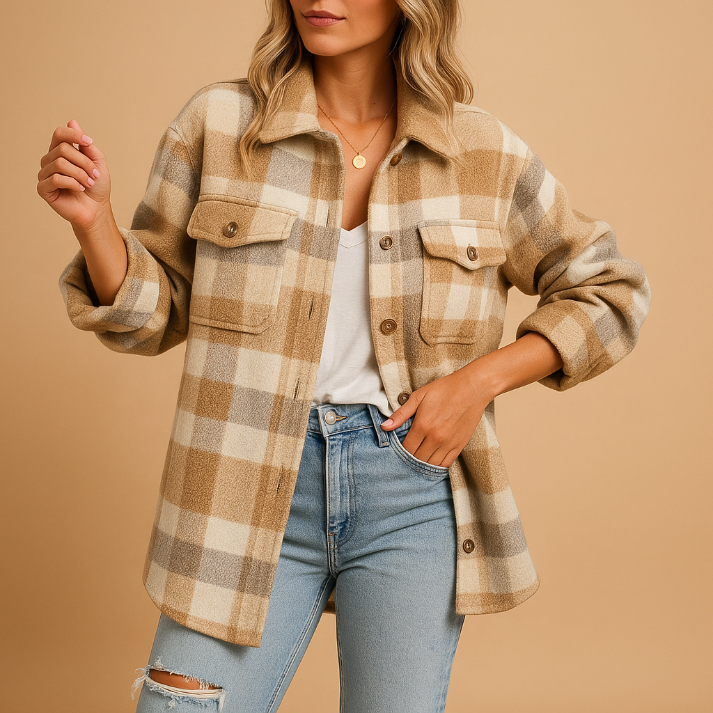 Oversized winter jacket for women | Liana