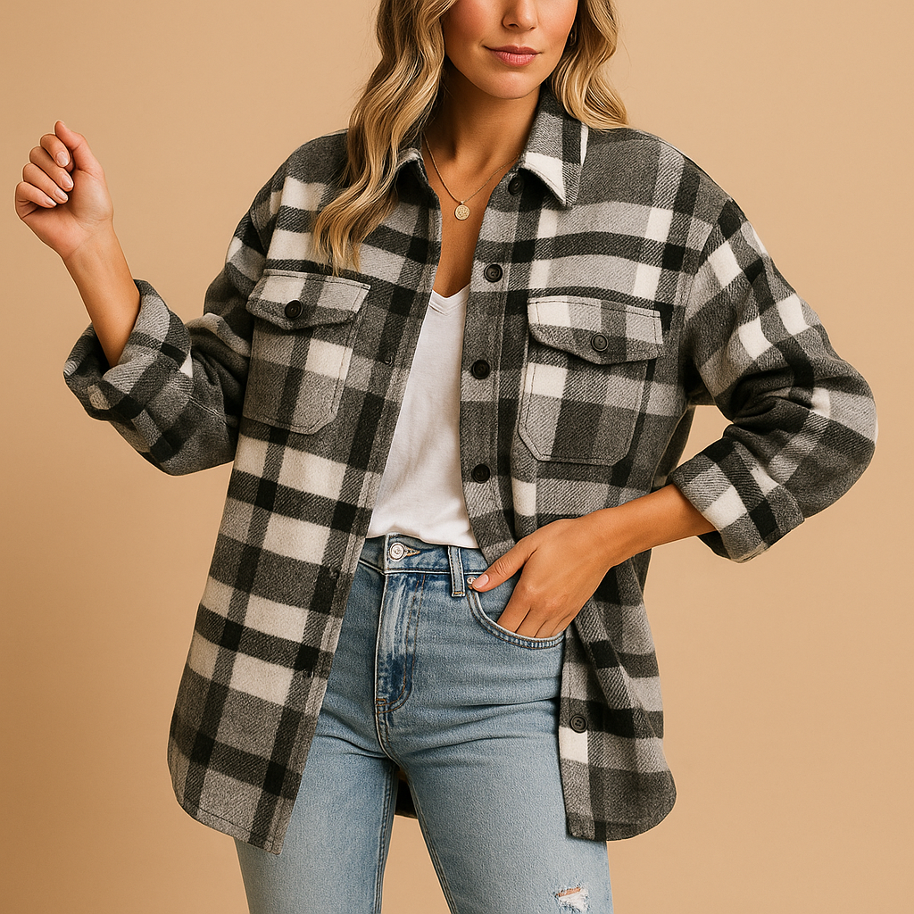 Oversized winter jacket for women | Liana