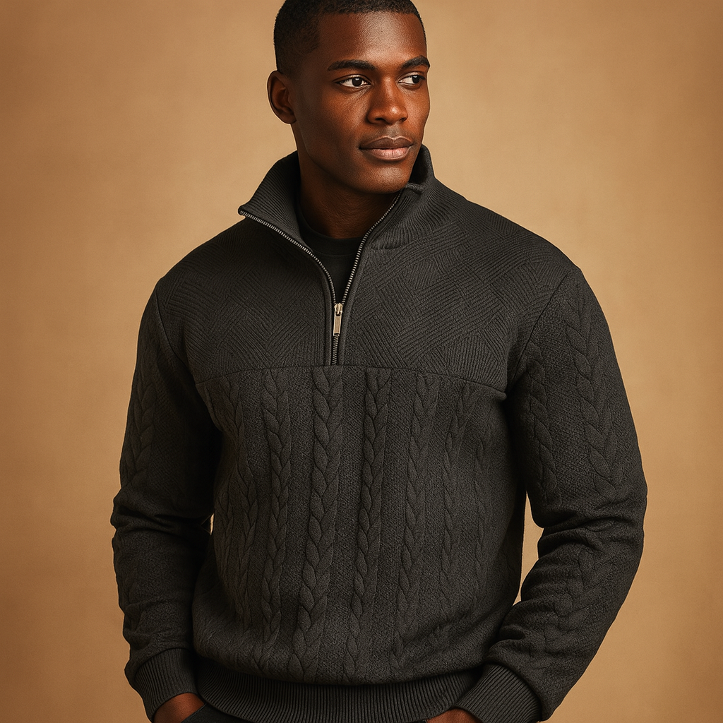 Quarter zip pullover for men | Adrian