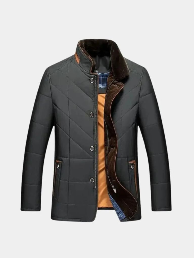 Quilted Winter Jacket for Men