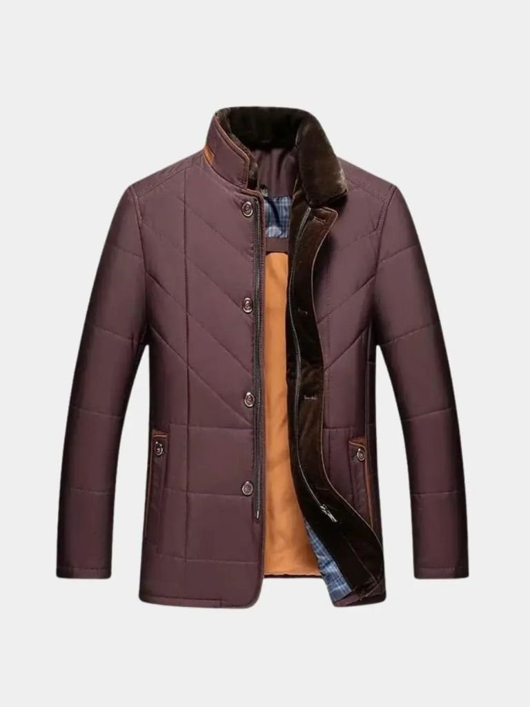Quilted Winter Jacket for Men