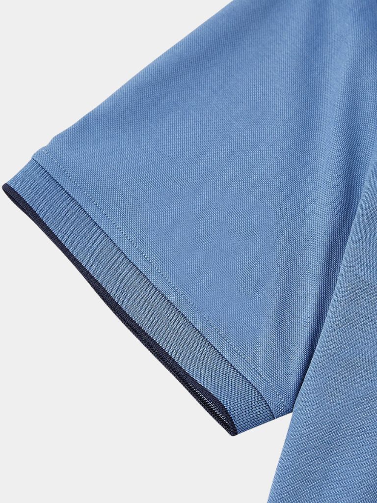 Regis Quarter Zip Polo for Men