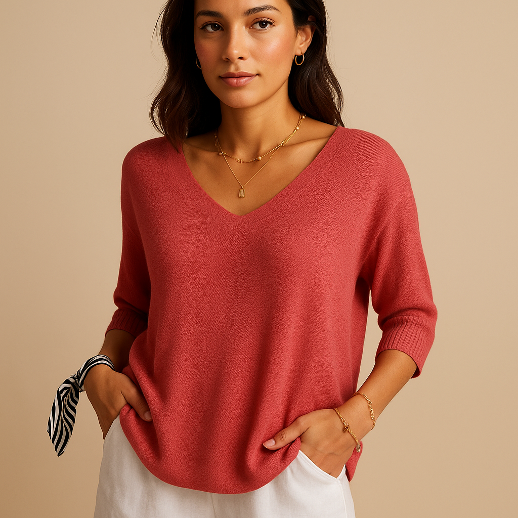 Relaxed elegant top for women | Hazel
