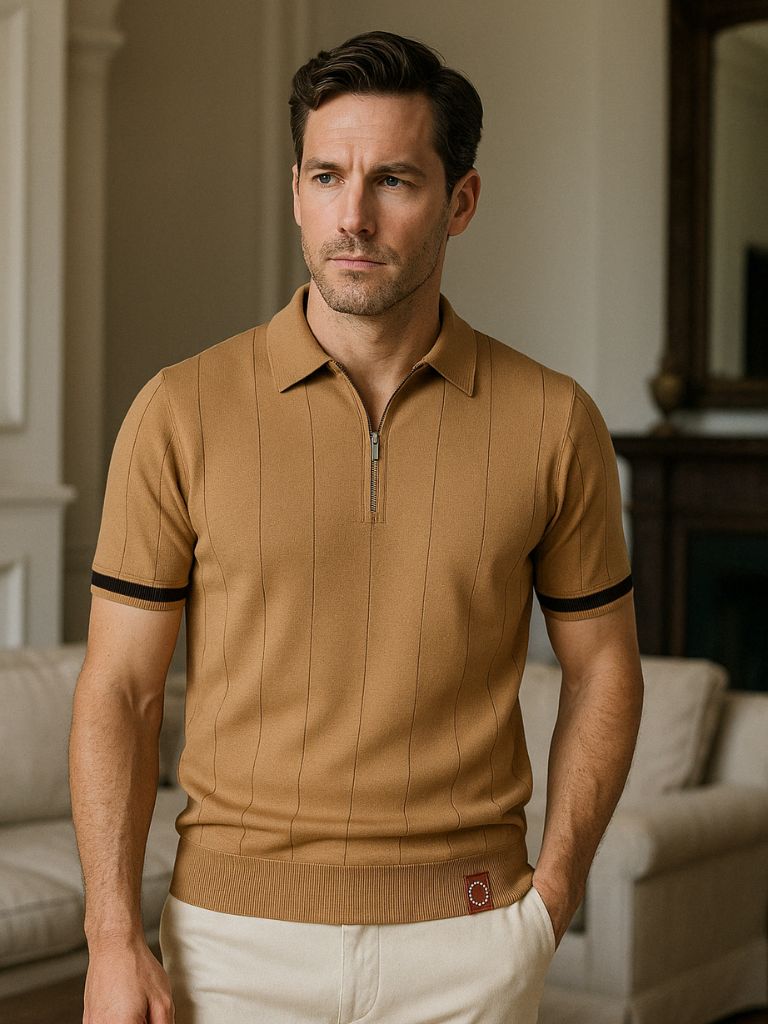 Royal Zip Polo for Men