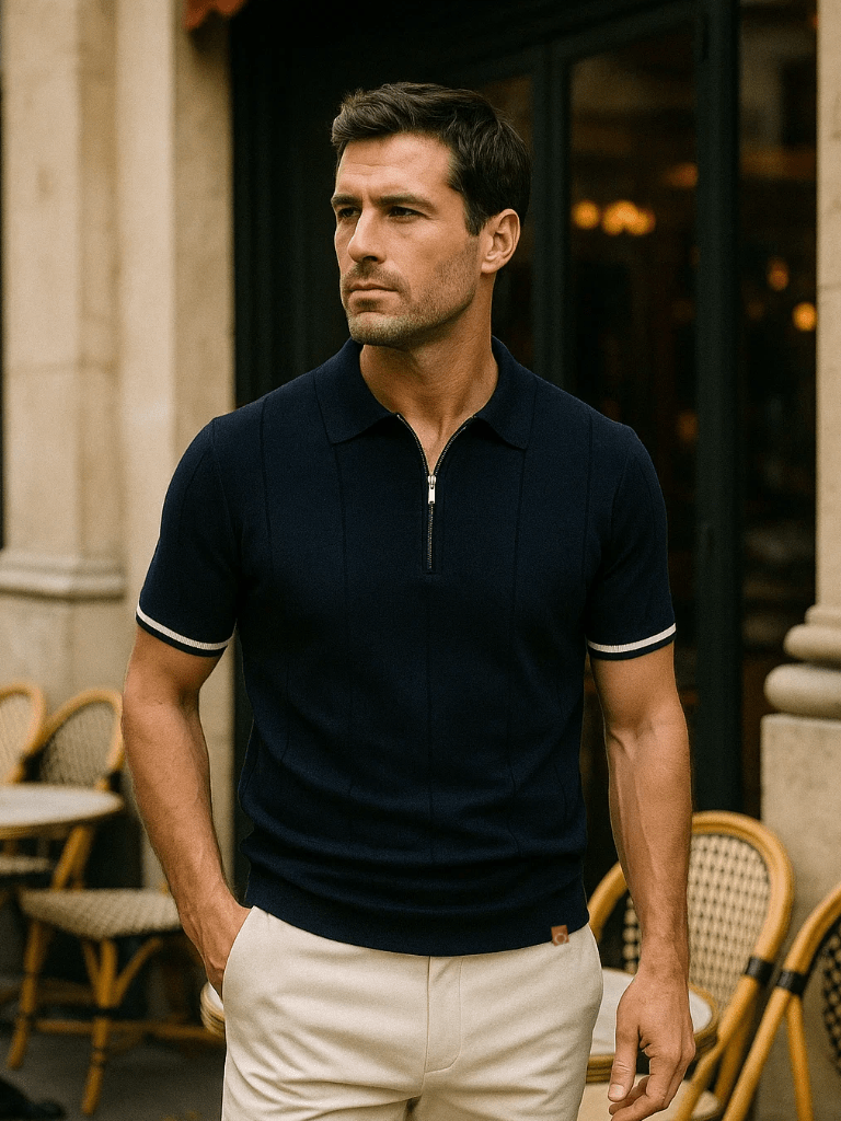 Royal Zip Polo for Men
