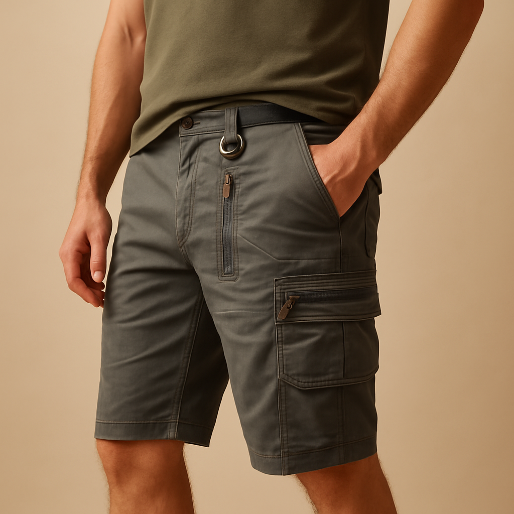 Short cargo shorts with pockets for men | Brandon