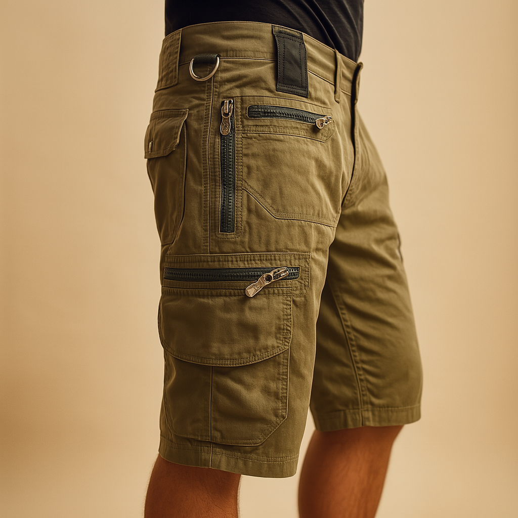 Short cargo shorts with pockets for men | Brandon