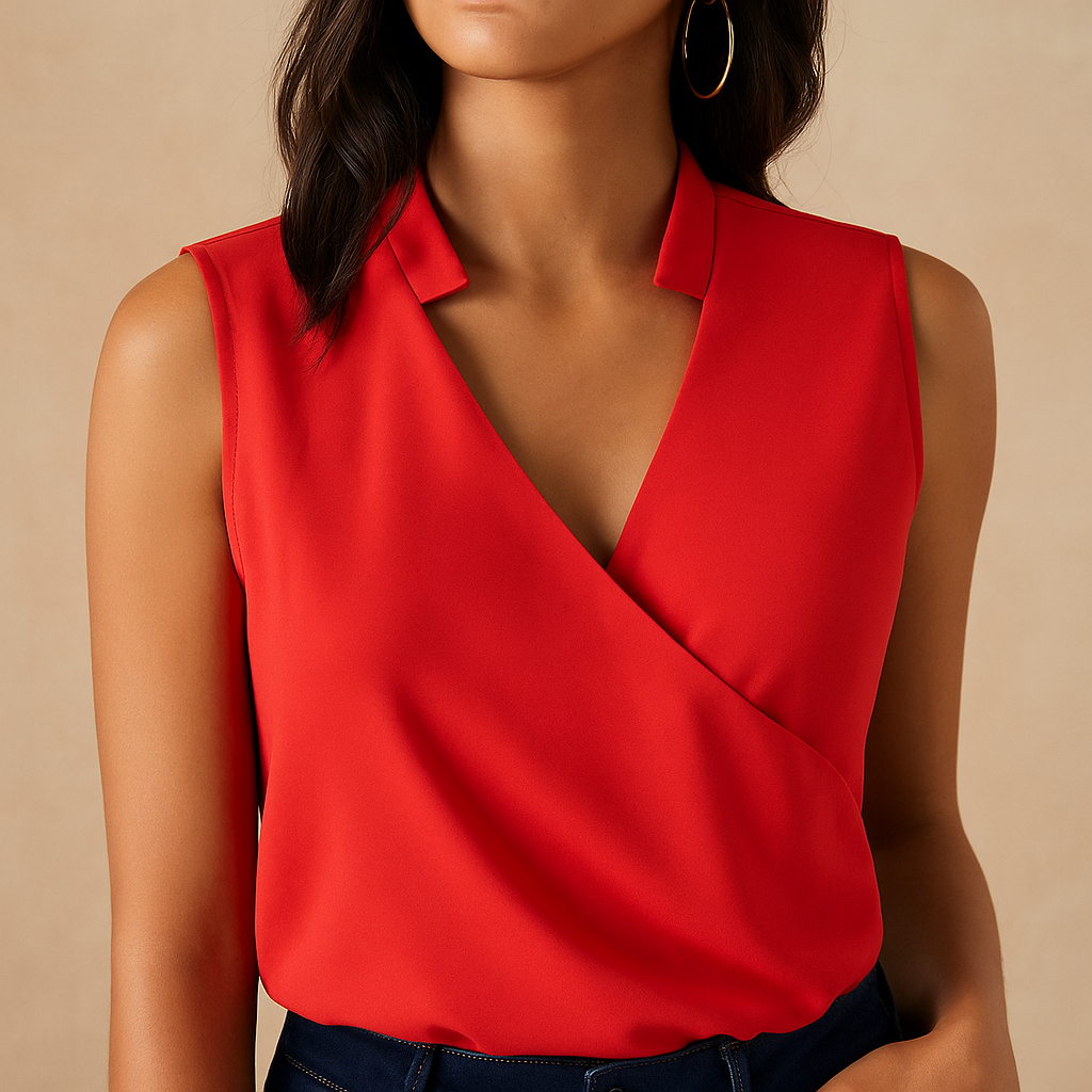 Sleeveless summer top with relaxed fit for women | Grace