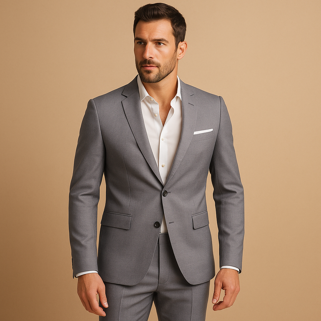 Slim fit blazer and trousers suit for men | Victor