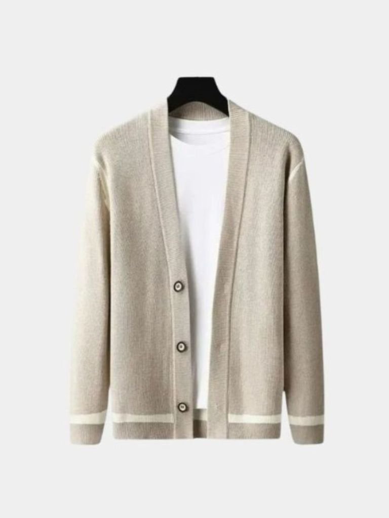Soft Casual Knit Cardigan for Men