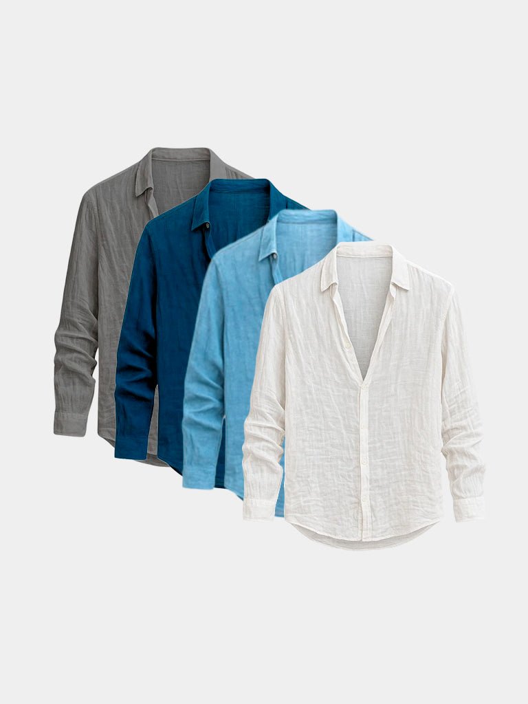 [SPECIAL PACK] Linen Reverie Summer Shirt - Cross & Crown