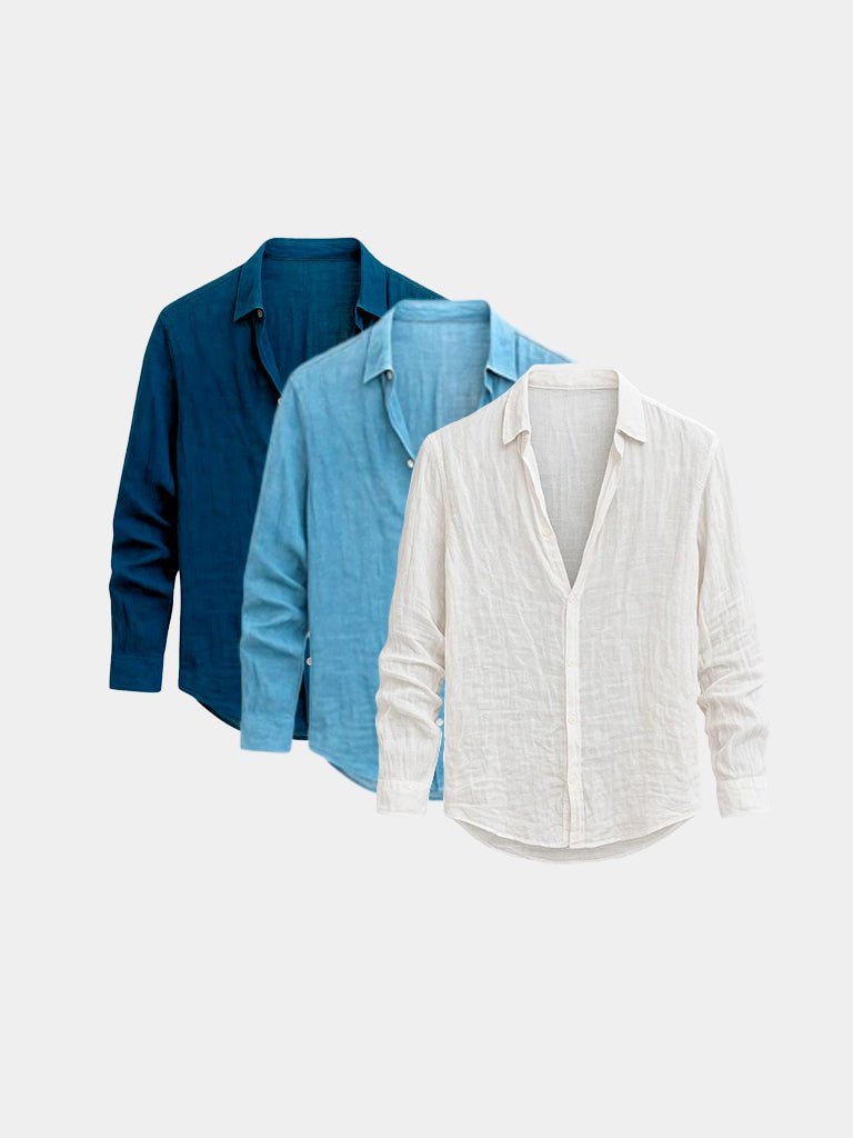 [SPECIAL PACK] Linen Reverie Summer Shirt - Cross & Crown