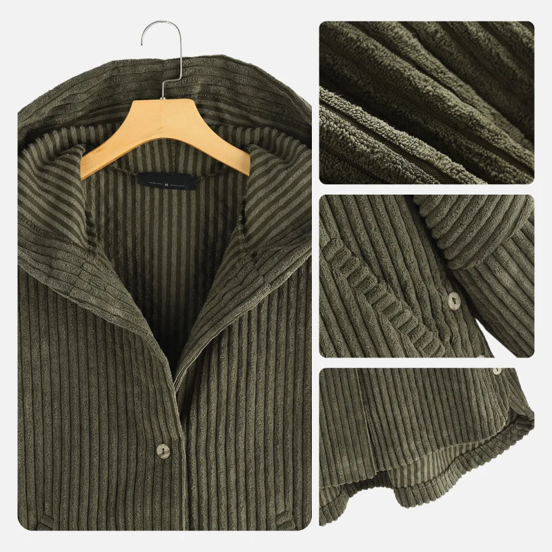 Warm Corduroy Coat for Women