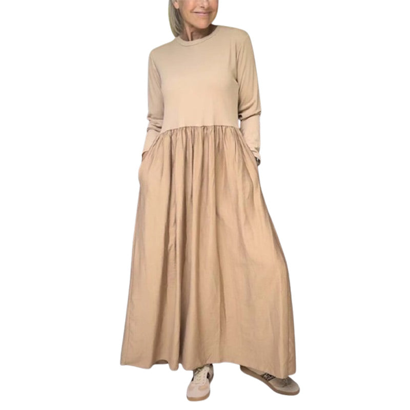 Eliana Long Sleeve Knit Midi Dress for Women