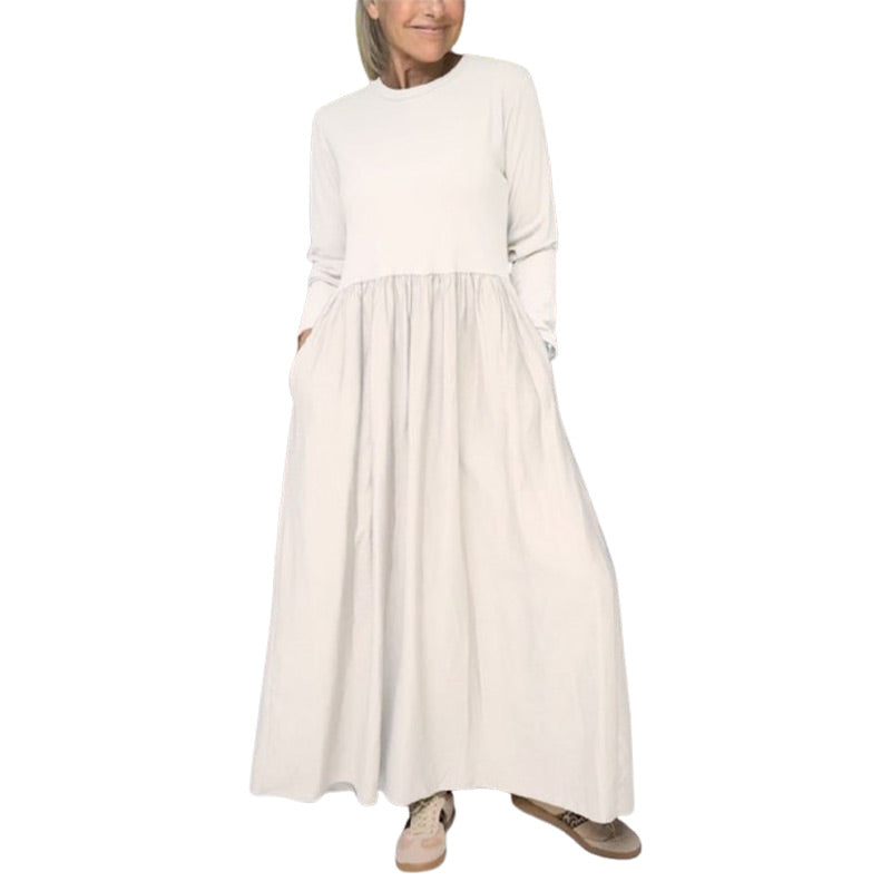 Eliana Long Sleeve Knit Midi Dress for Women