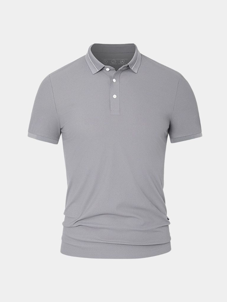 Steel Grey Polo for Men