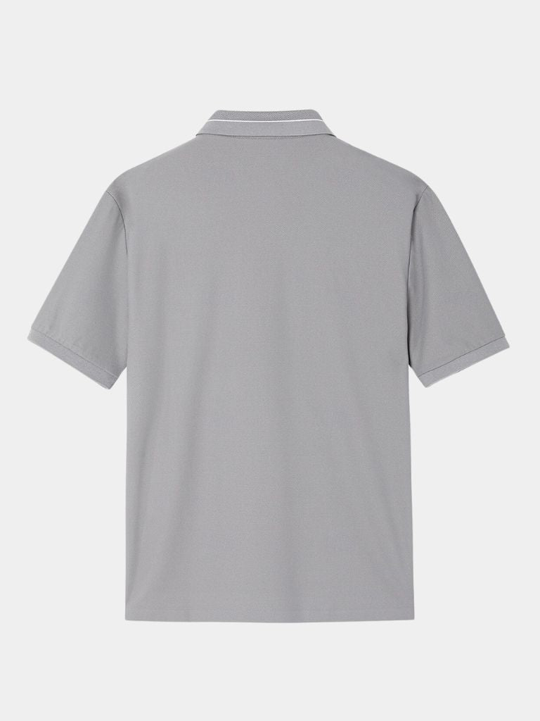 Steel Grey Polo for Men