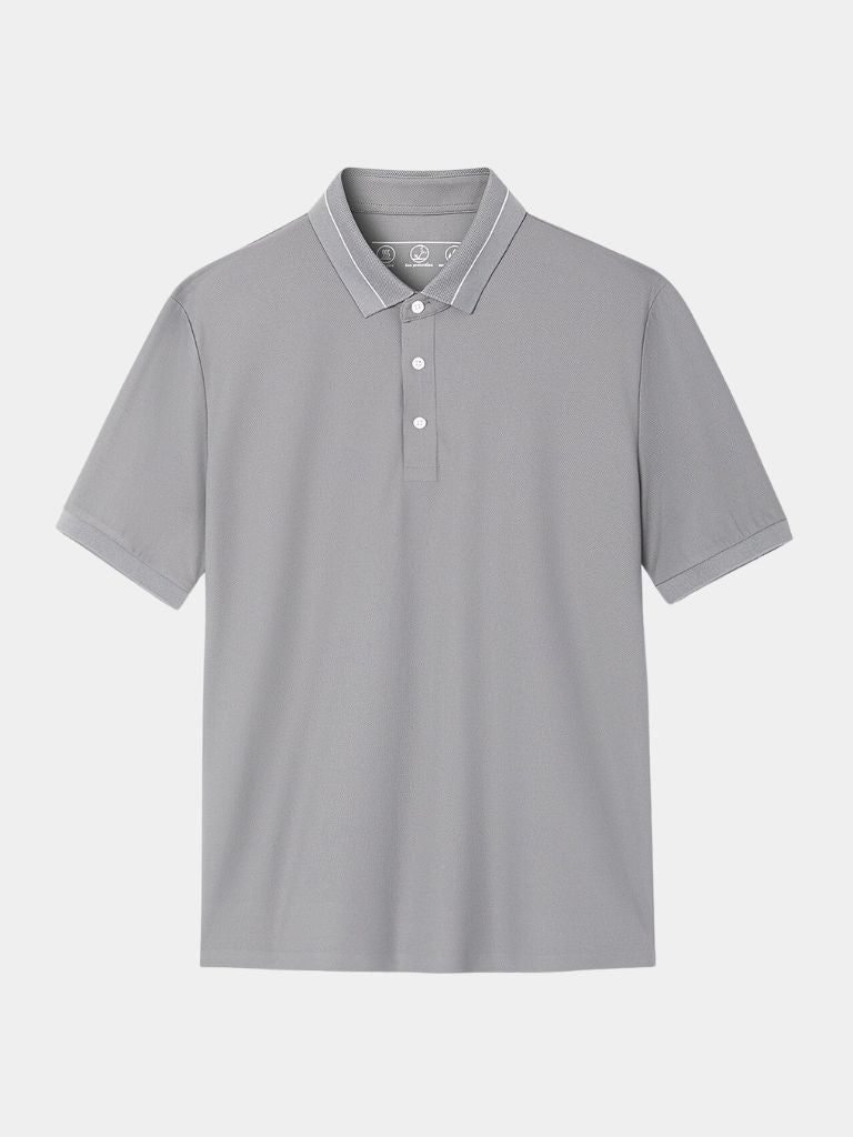 Steel Grey Polo for Men