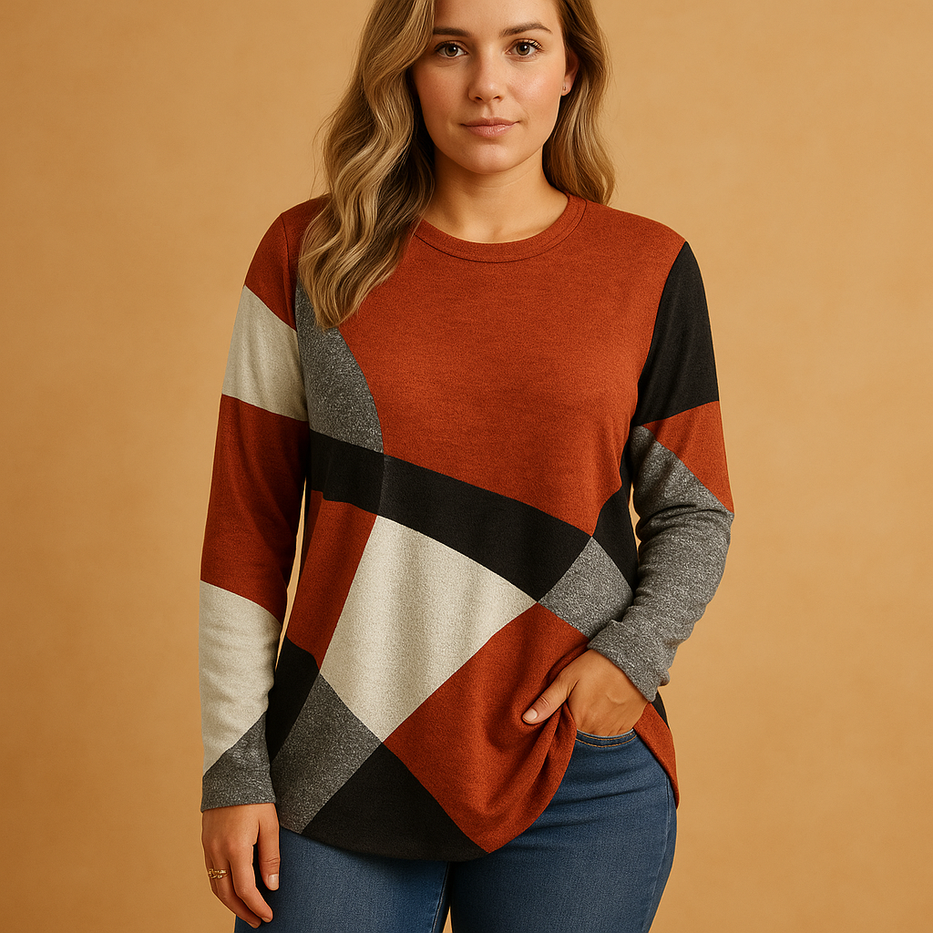 Stylish cotton knit sweater for women | Zephyr