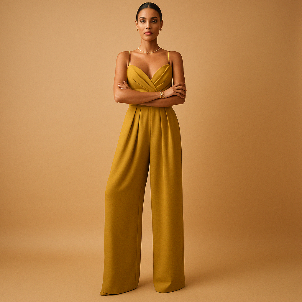 Summer jumpsuit with adjustable straps for women | Milou