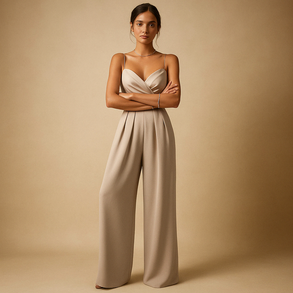 Summer jumpsuit with adjustable straps for women | Milou