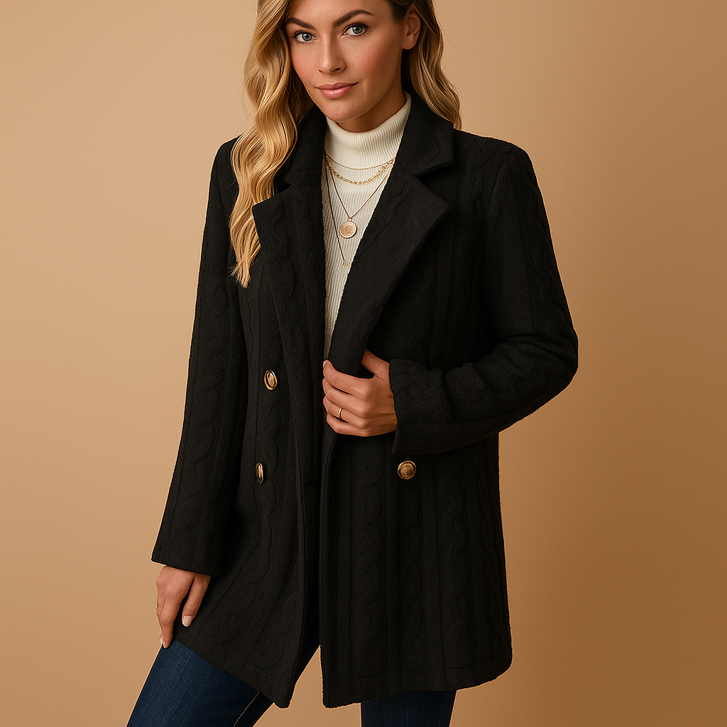 Tailored elegant winter coat for women | Haley