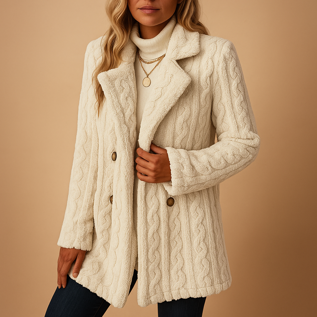 Tailored elegant winter coat for women | Haley