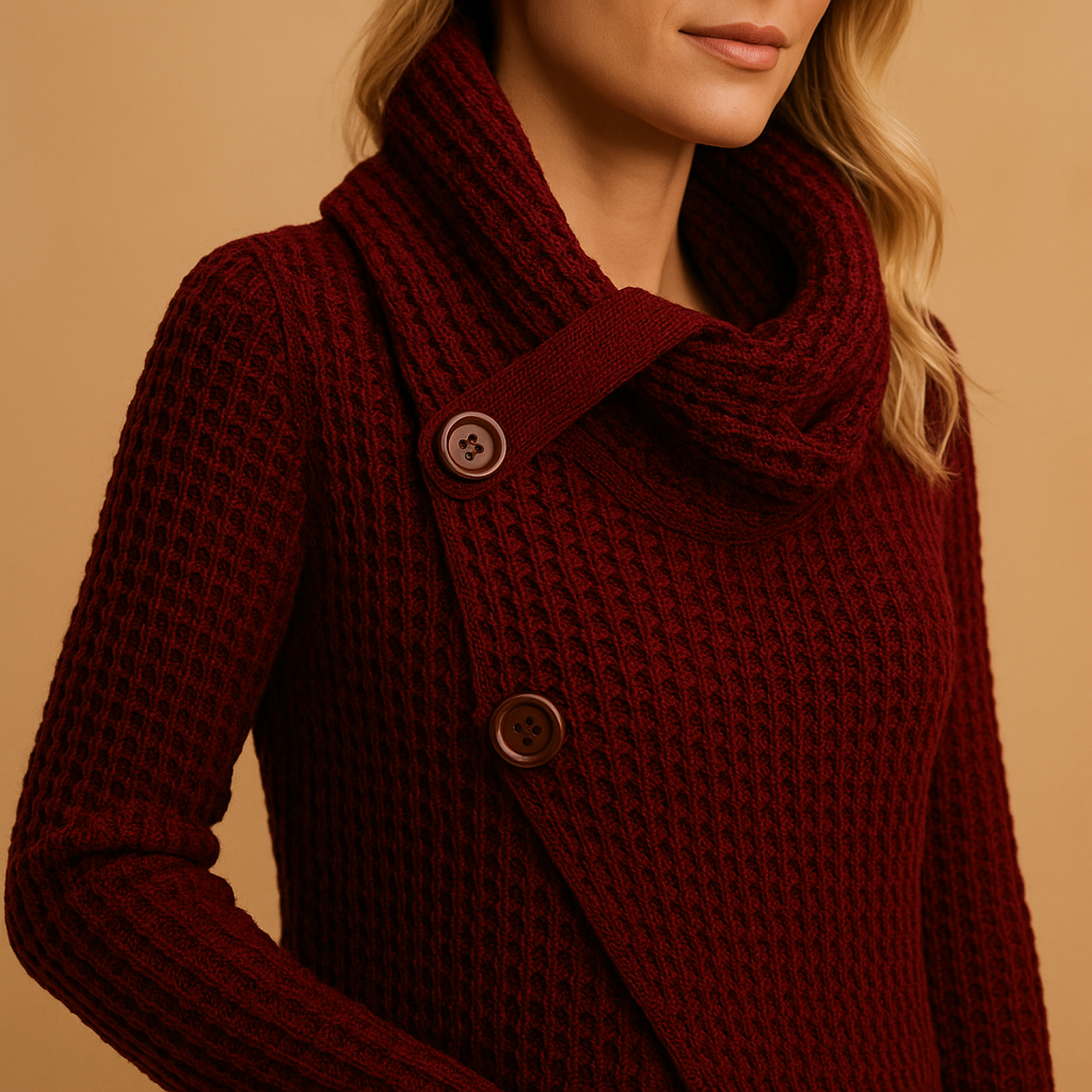 Tailored knit sweater for women | Ivyana