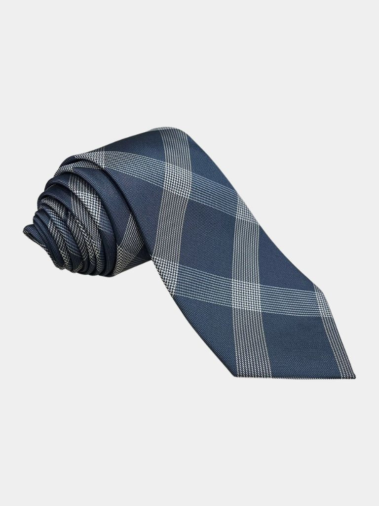 Thistle Grid Tie for Men