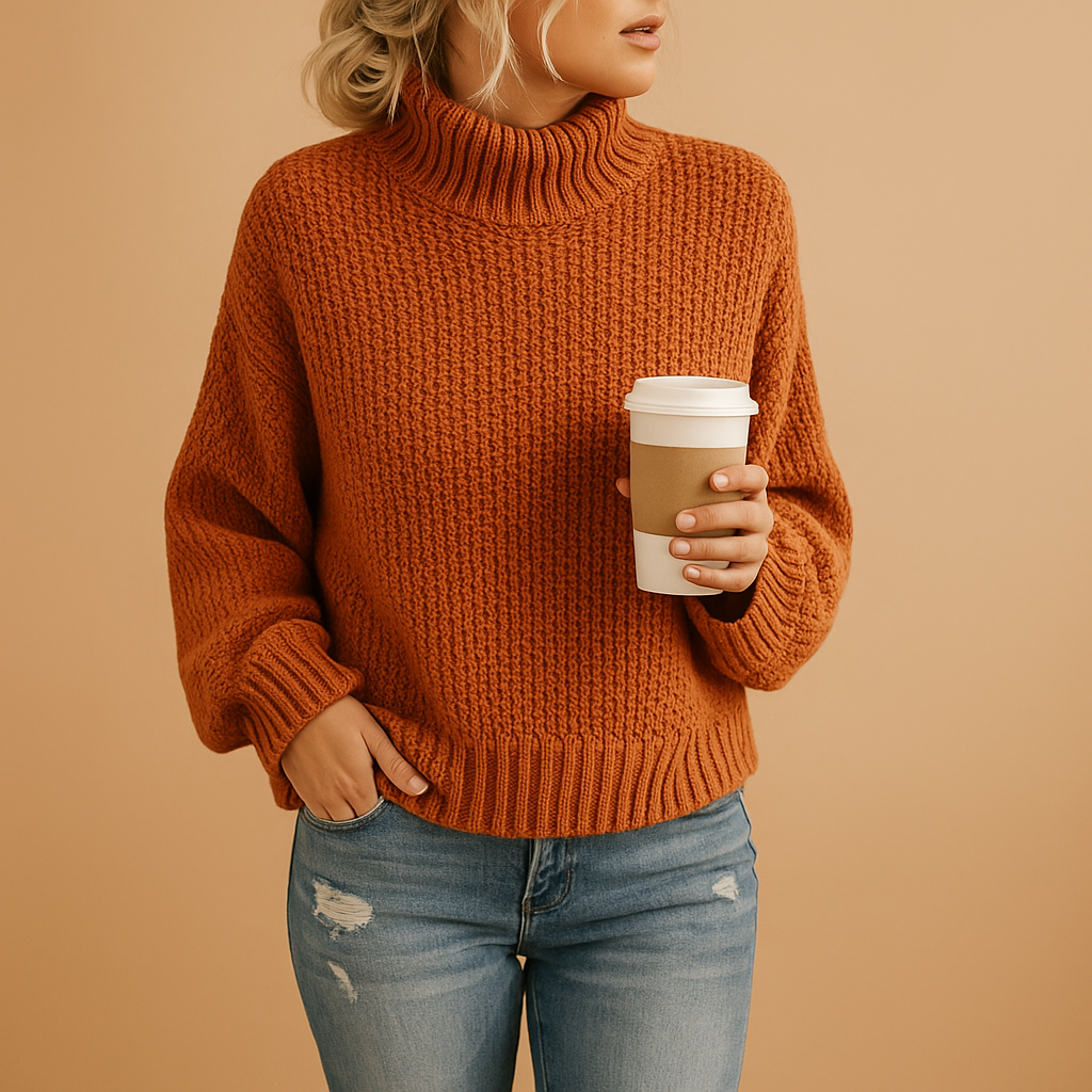 Timeless knit sweater for women | Eliana