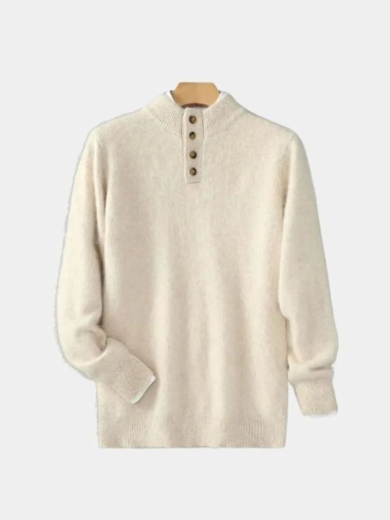 Timeless Luxe Cashmere Pullover for Men
