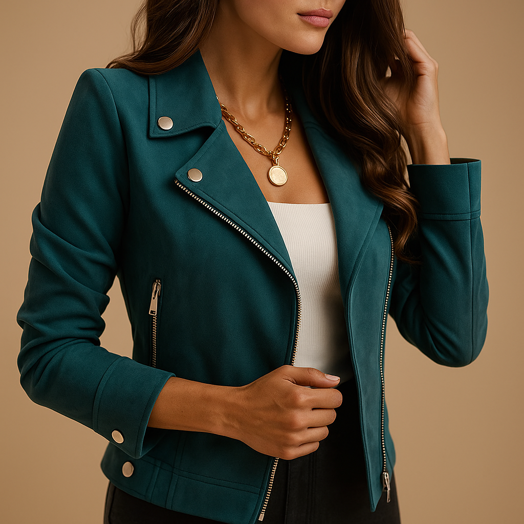 Timeless minimalist jacket for women | Clara