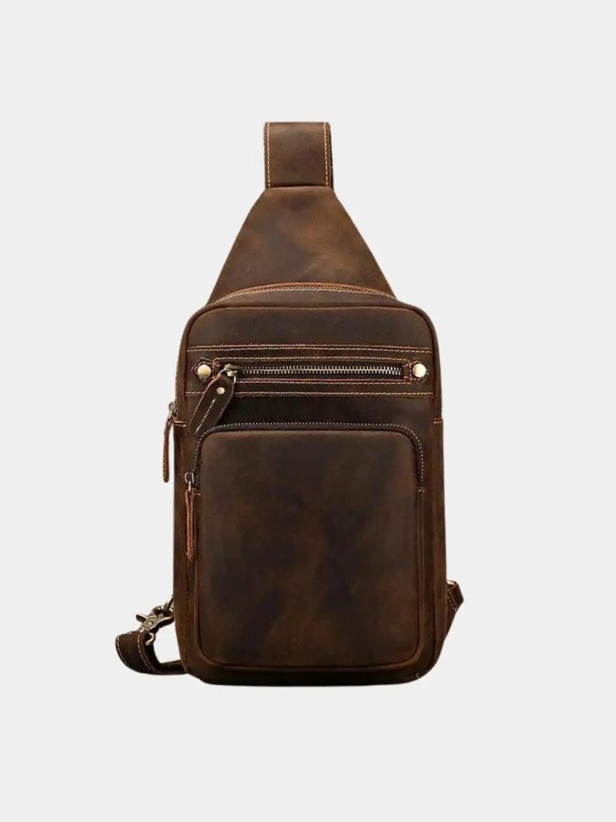 Traverse Luxe Shoulder Bag for Men
