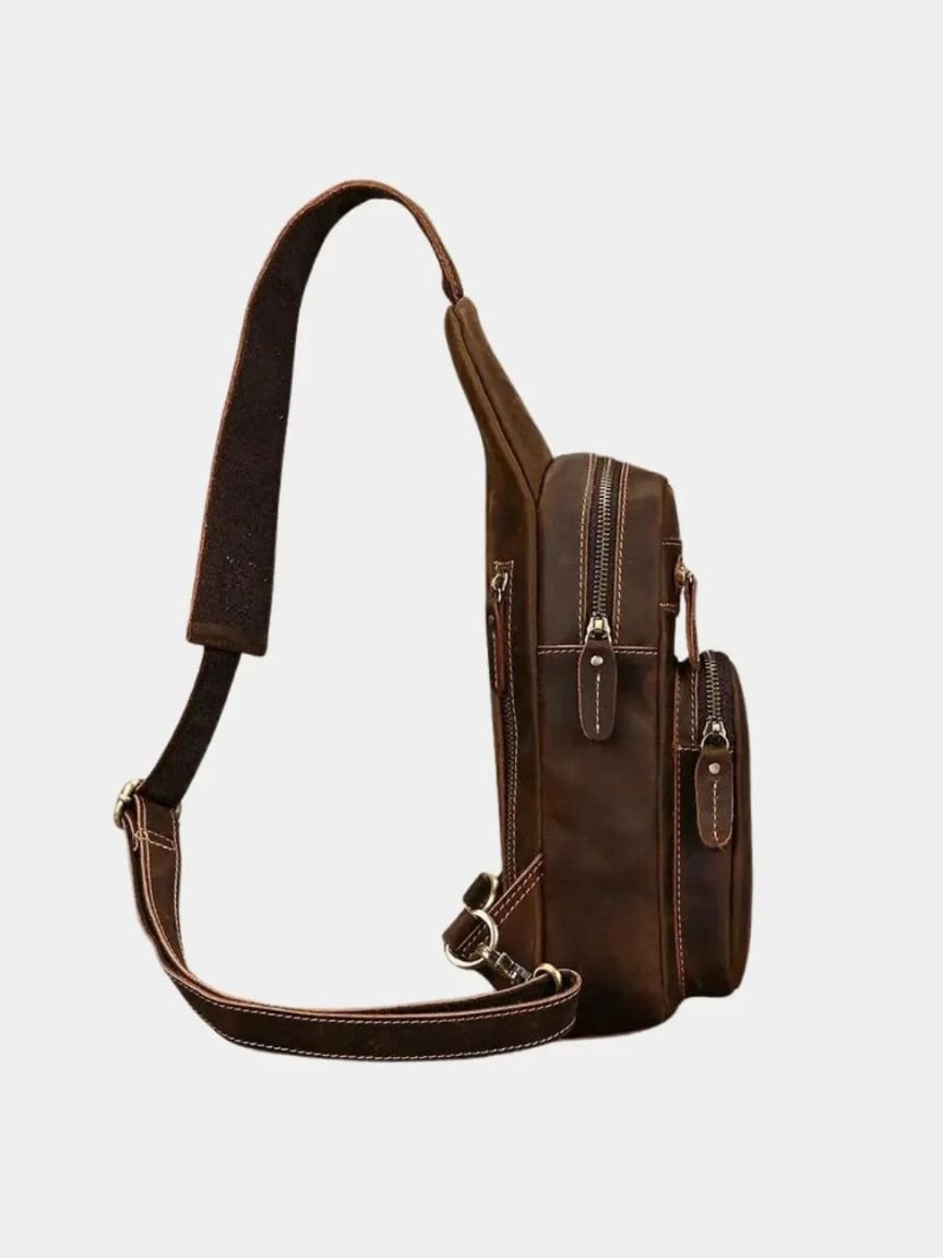 Traverse Luxe Shoulder Bag for Men