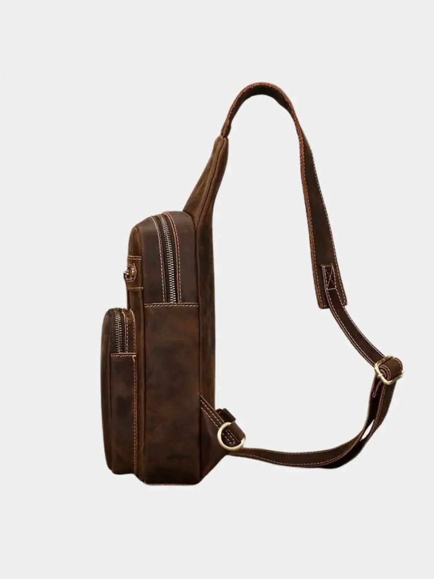 Traverse Luxe Shoulder Bag for Men