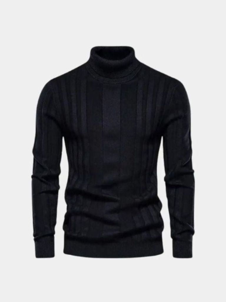 Turtleneck Knitwear Pullover Sweater for Men