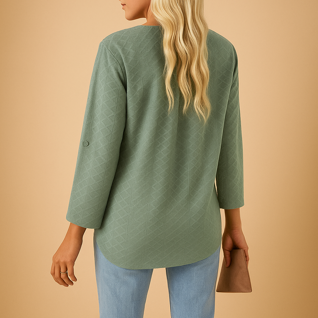 V-neck everyday blouse for women | Isabelle