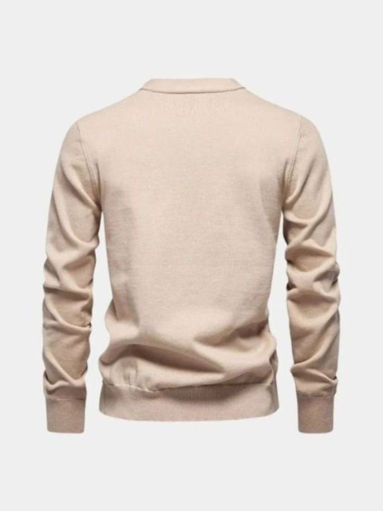 V Neck Knitwear Cardigan for Men