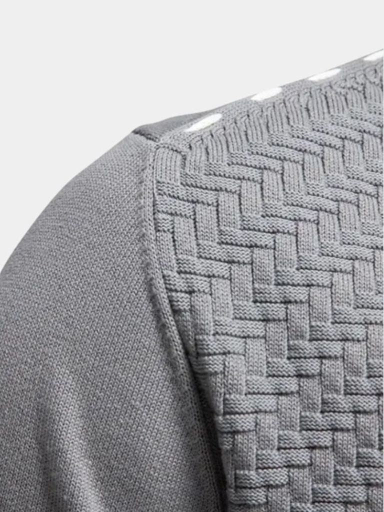 V Neck Knitwear Cardigan for Men