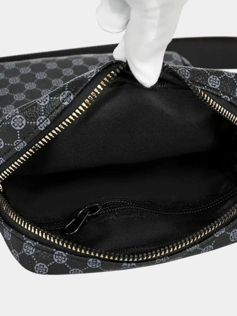 Vintage Pattern Mini Shoulder Bag for Men