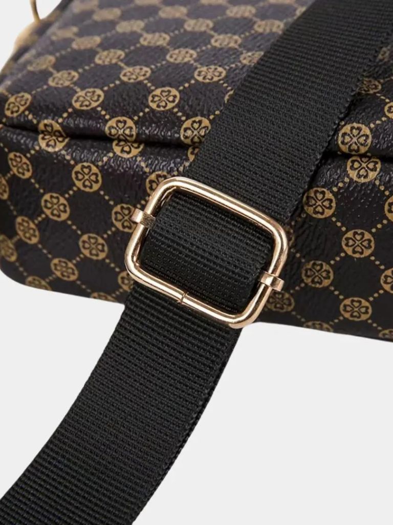 Vintage Pattern Mini Shoulder Bag for Men