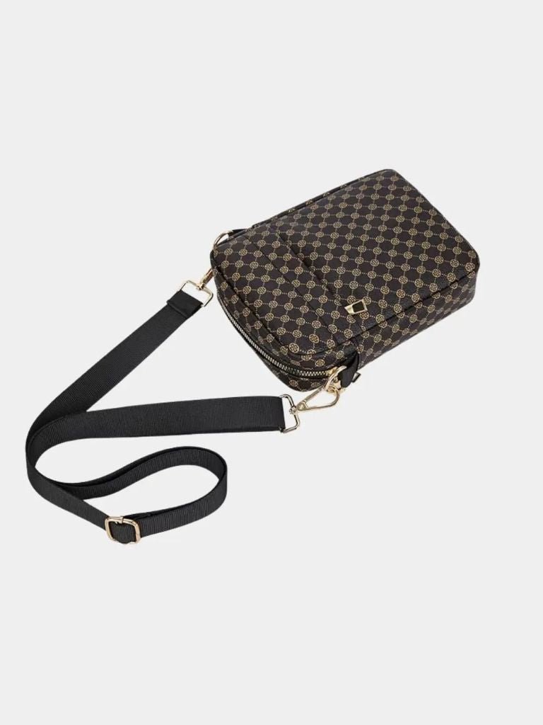 Vintage Pattern Mini Shoulder Bag for Men